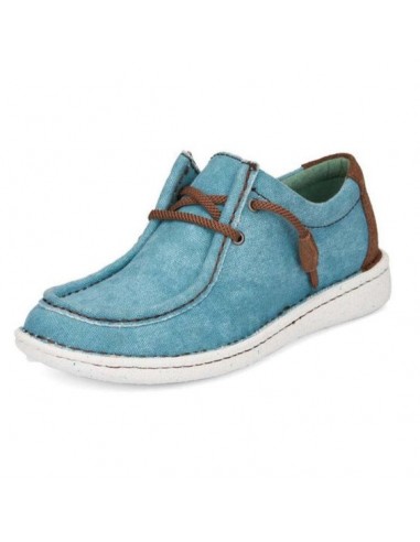 Justin Hazer Turquoise Ladies' Casual Shoe acheter