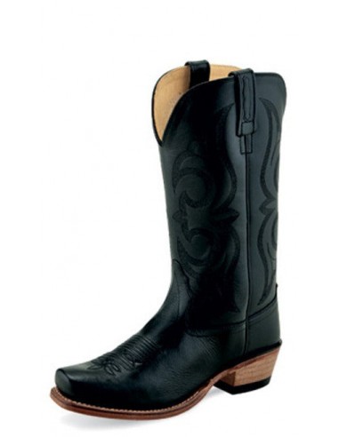 Old West Black Cutter Toe Ladies' Boot 2024