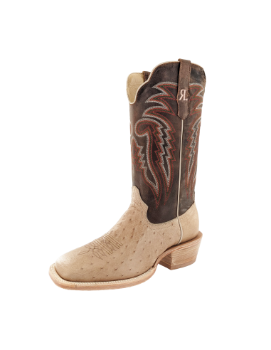 R. Watson Sand Bruciato Smooth Ostrich Men's Boot shop