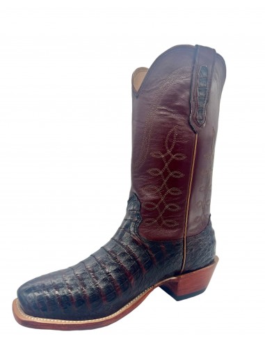 Fenoglio Exclusive Black Cherry Caiman Men's Boot outlet