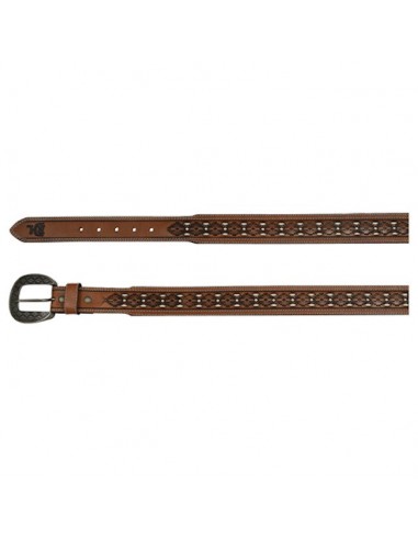 Red Dirt Hat Co Men's Tooled Belt JUSQU'A -70%! 