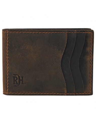 Red Dirt Hat Co Men's Oiled Finish Bifold Card Case la livraison gratuite