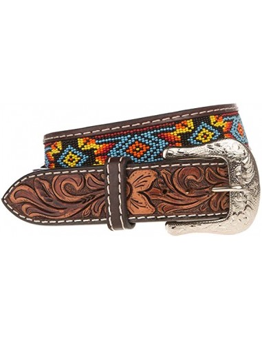 Floral Beaded Belt la chaussure