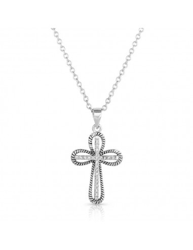 Montana Silversmiths Expressive Faith Crystal Cross Necklace vous aussi creer 