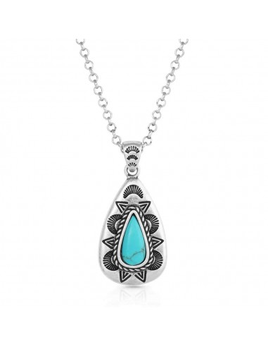 Montana Silversmiths Ways of the West Turquoise Necklace prix pour 