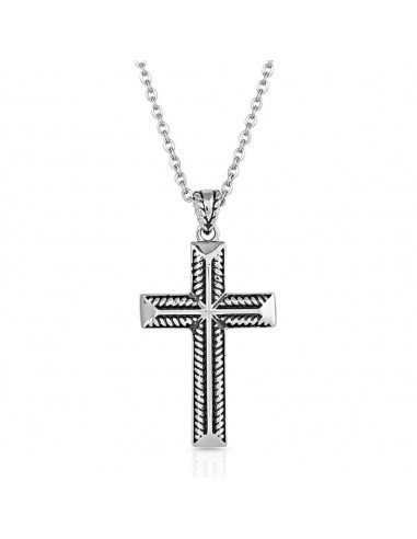 Montana Silversmiths Amplified Faith Cross Necklace vous aussi creer 