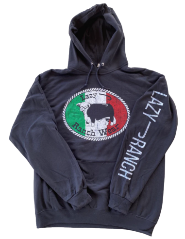 Lazy J Ranch Wear Buckle Mexico Hoodie à prix réduit toute l'année