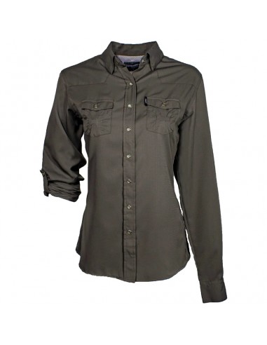 Hooey Ladies' Sol Grey Shirt rembourrage situé sous