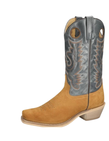 Smoky Mountain Men's Sante Fe Tan Roughout Boots en ligne des produits 