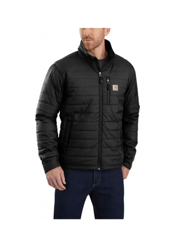 Carhartt Men's Black Rain Defender Jacket Dans la société mordern