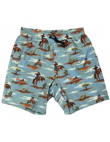 Cinch Men's Bucking Horse Swim Trunks Paris Déstockage Promo