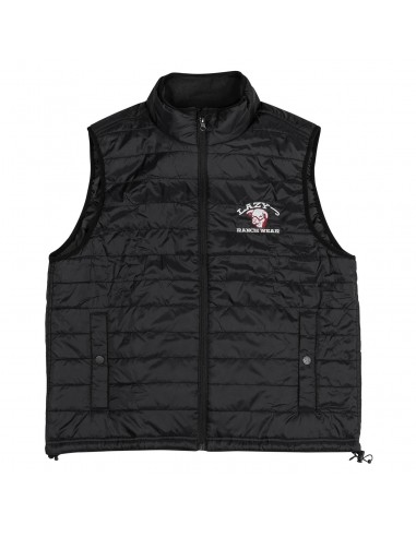 Lazy J Ranch Wear Relaxed Vest - Black de l' environnement