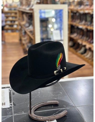 RDR 10X PATRON COWBOY HAT BLACK TALL CROWN de la marque