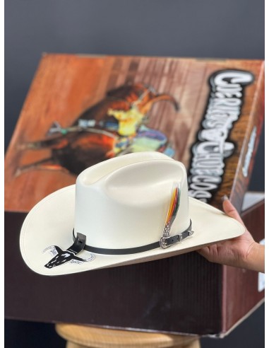 CUERNOS CHUECOS 5000X LIMITED EDITION STRAW HAT RANCHERA ATEJANADA pas cheres