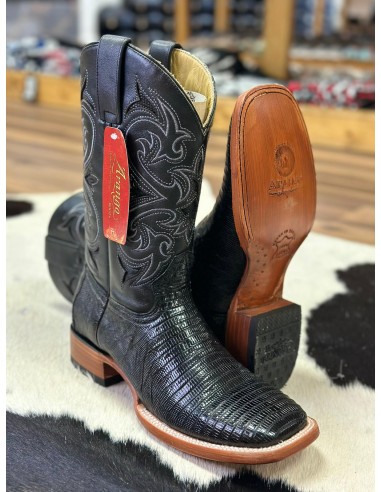 ARANGO BOOTS PRO-RODEO EXOTIC LIZARD BLACK s'inspire de l'anatomie humaine