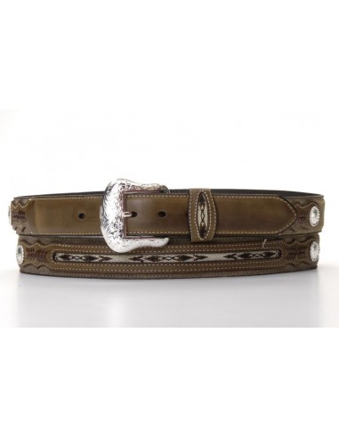 Nocona Southwest Fabric Insert Men's Belt votre restaurant rapide dans 