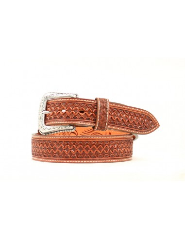 Nocona Hand Tooled Men's Belt de la marque