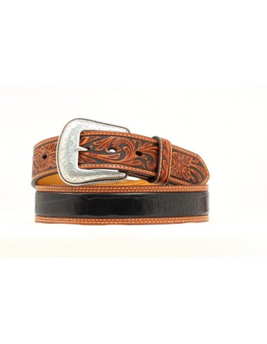 Nocona Gator Body Print Men's Belt Fin de série