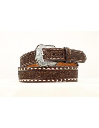 Nocona Floral Basketweave Men's Belt livraison et retour toujours gratuits