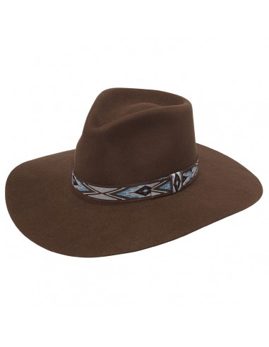 Twister Brown Pinch Front Ladies' Felt Hat shop