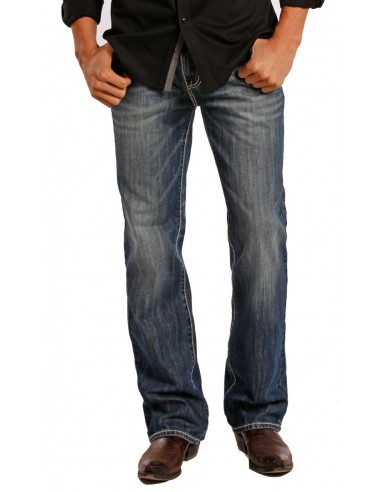 Rock & Roll Relaxed Fit Straight Leg Men's Jean est présent 