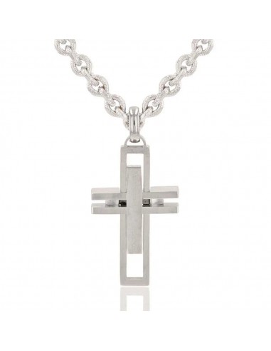 Montana Silversmiths Modern Art Cross Necklace Les magasins à Paris et en Île-de-France