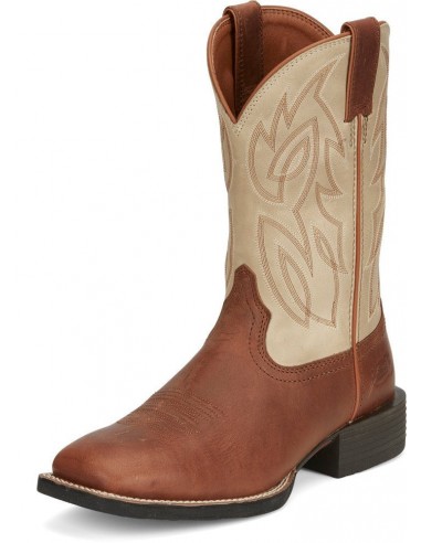 Justin Whiskey Bone Men's Boot En savoir plus