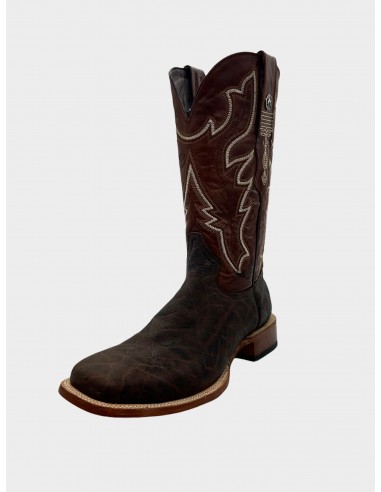 Tanner Mark Chestnut Brown Elephant Print Men's Boot hantent personnes