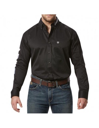 Ariat Black Team Logo Classic Fit Men's Shirt Comment ça marche