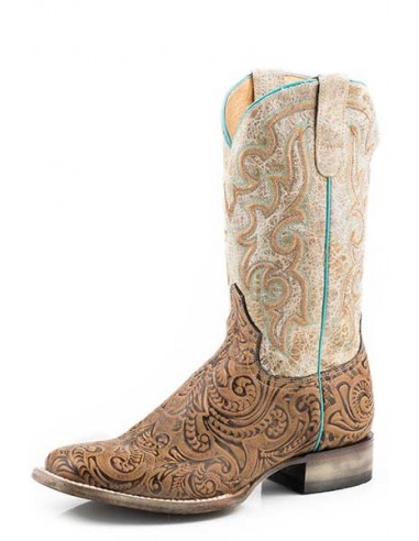 Roper Tan Embossed Ladies' Boot sélection de produits