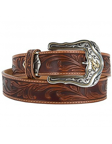 1 1/2 Tony Lama Tan Westerly Men's Belt pour bénéficier 