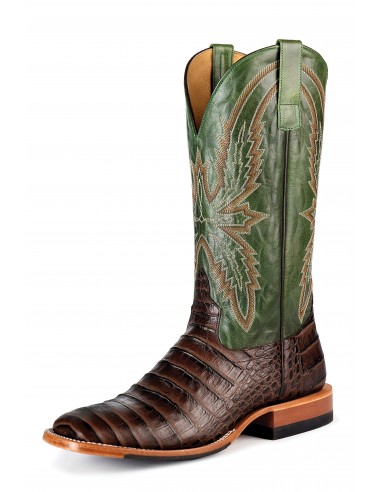 Horsepower Chocolate Caiman Print Men's Boot acheter en ligne